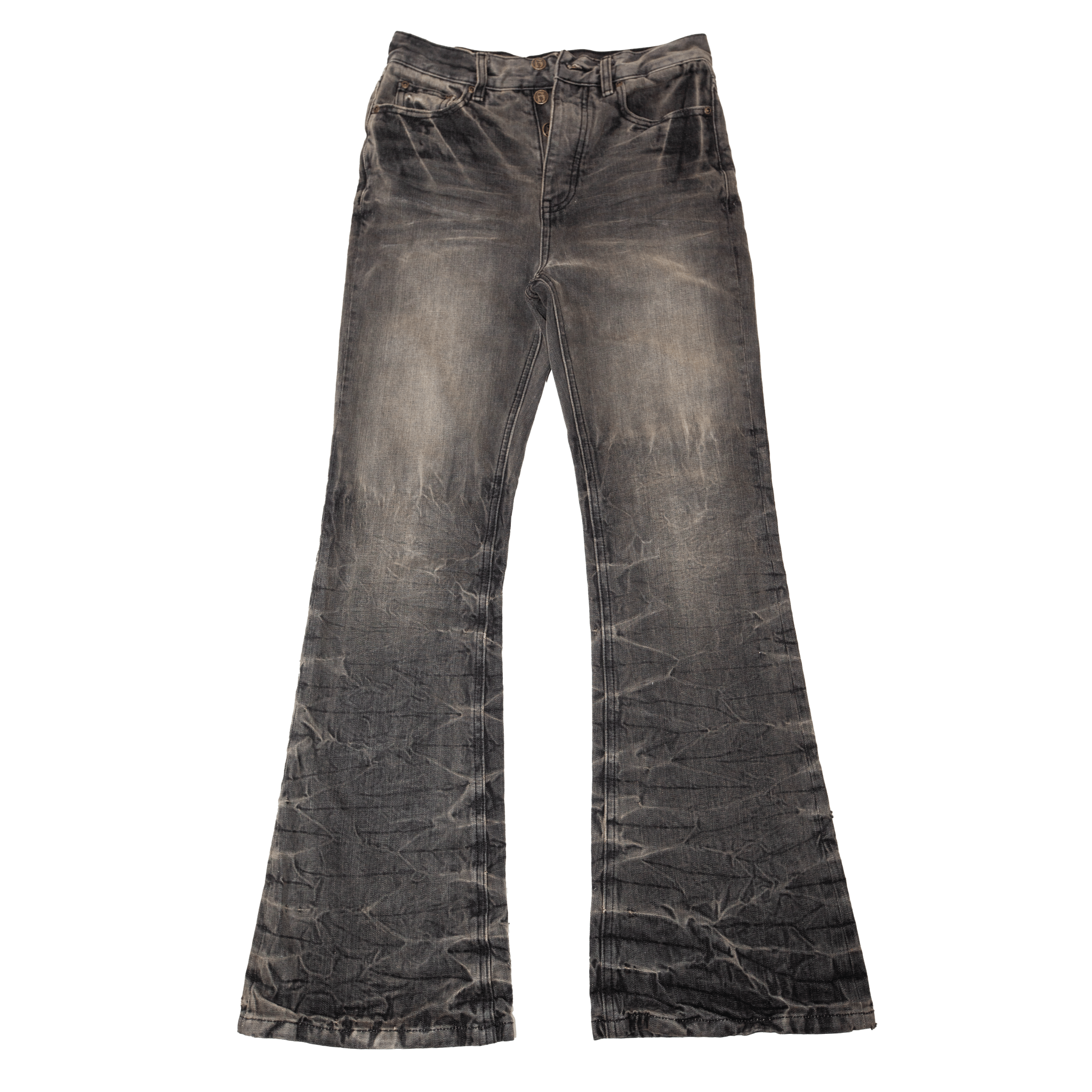 AXEL BLK - SELVEDGE CREEP DENIM - Handmade Rust