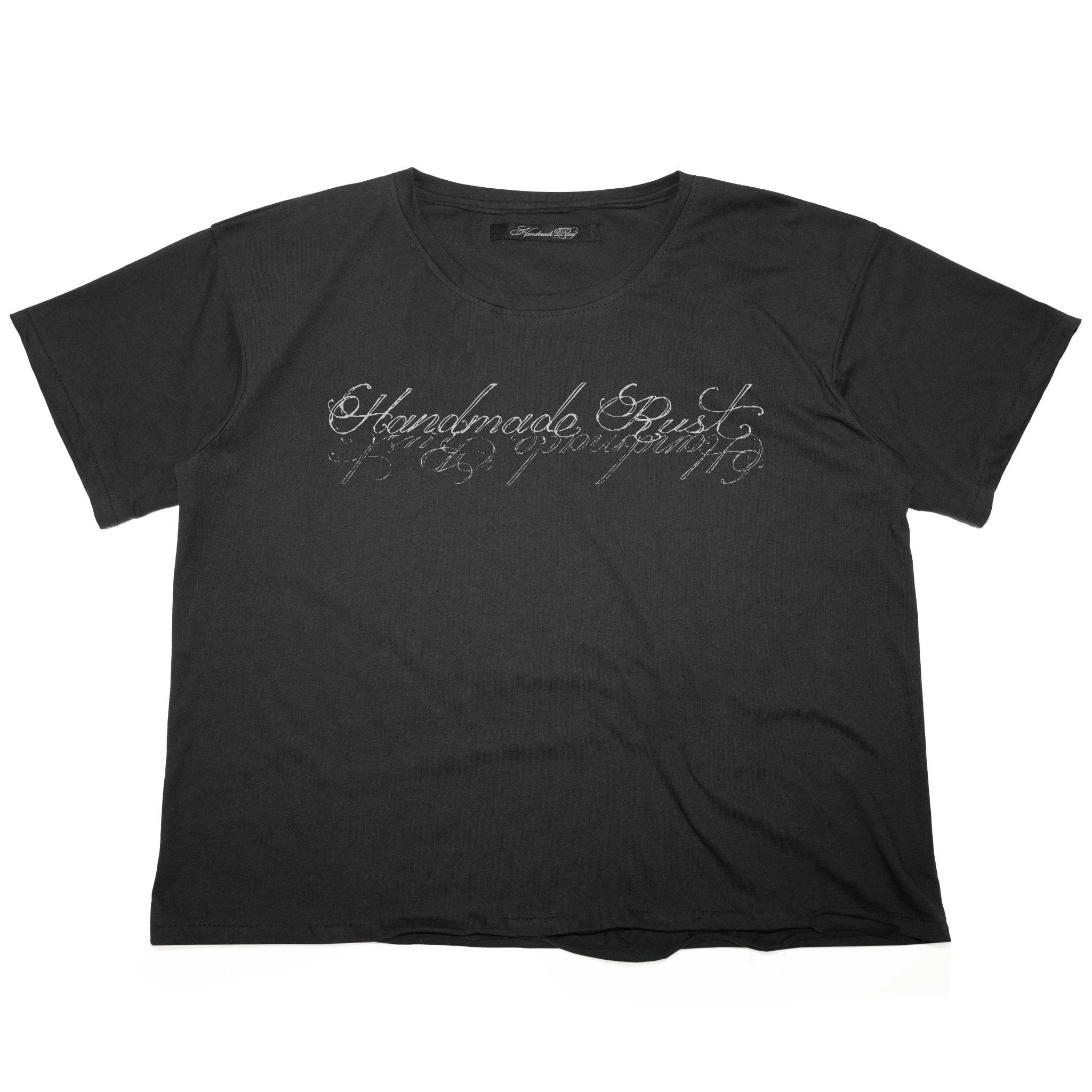 MARK - TEE BLK - Handmade Rust