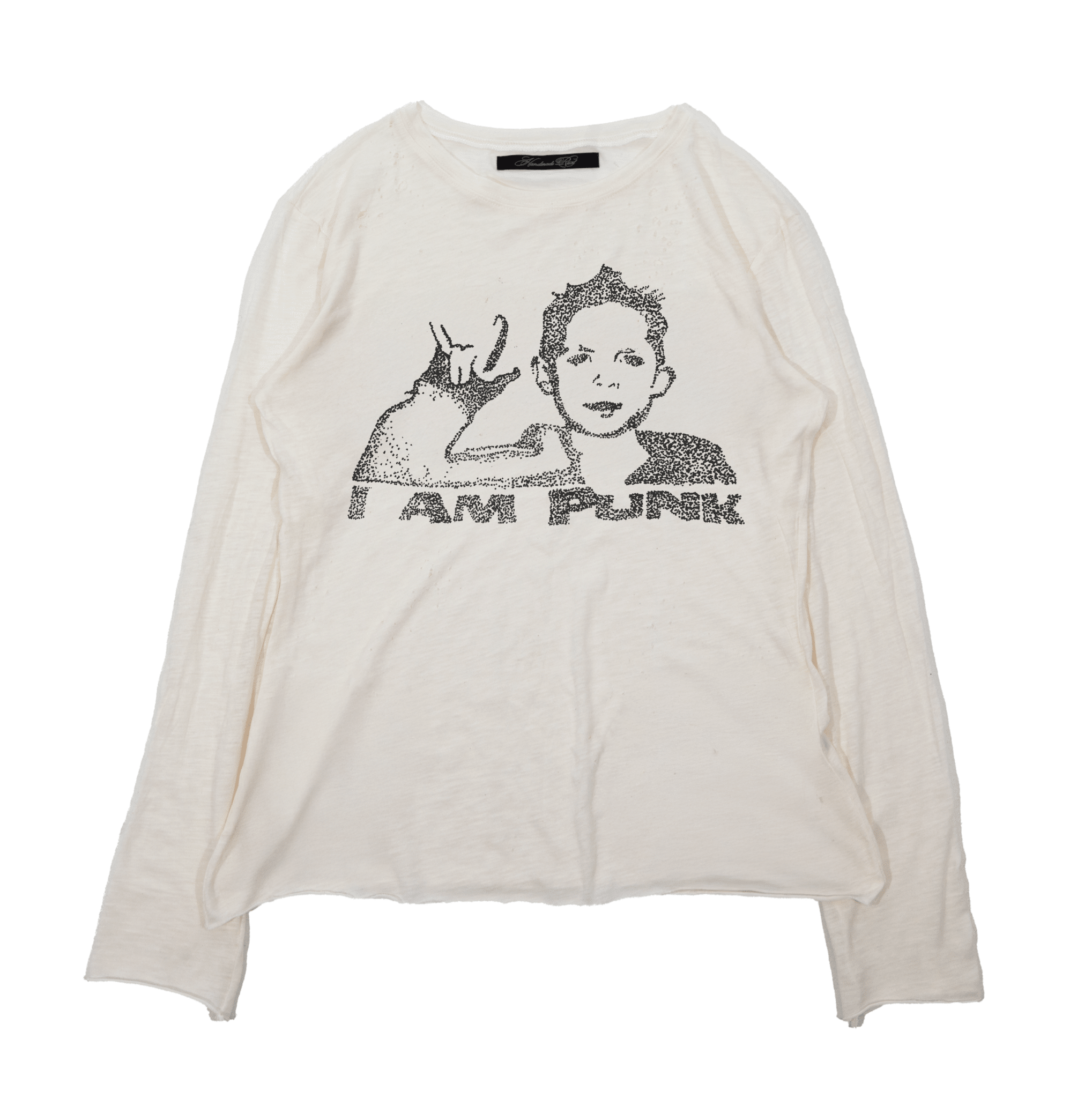 Real ME - DISTRESSED LONG SLEEVE - Handmade Rust